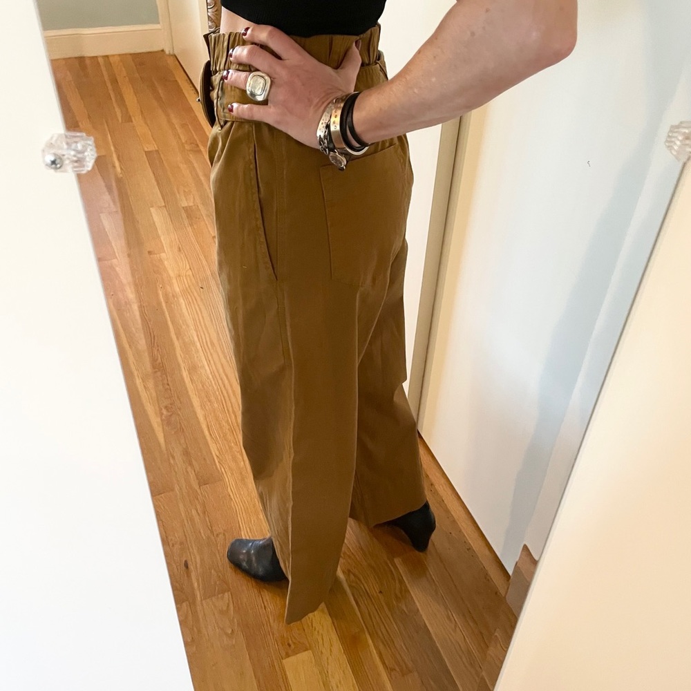 Proenza Schouler White Label Paper Bag Pants - Picture 9 of 16